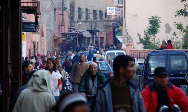 Marrakesh crowd