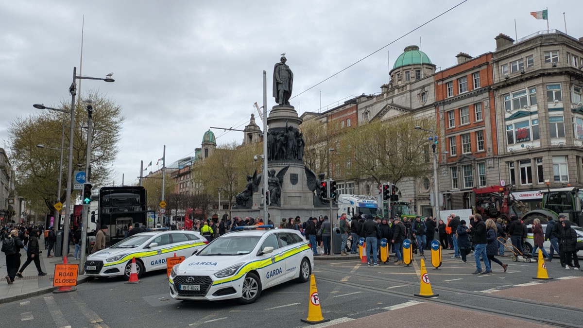 Fuel protests in Dublin, 10 April 2026